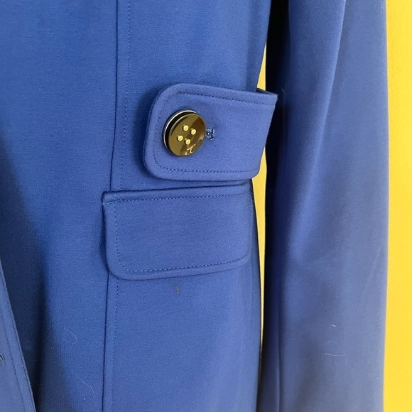 Chicos Blue Duster Coat - Picture 11 of 16